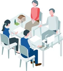 専任担当者が最後までお客様をサポート