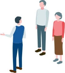 ショールームへの同行も実施