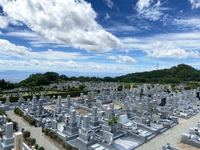 墓地が見える物件はどう評価される?