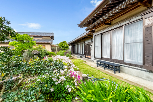 売却した物件は「庭付き一戸建ての実家」